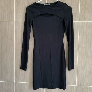 🎀3/$15!  Long-sleeved Ribbed Cutout Bodycon Dress